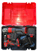 Набор аккумул. шуруп. + УШМ SMART RED DWS1102-4 (кейс, 2 акб)