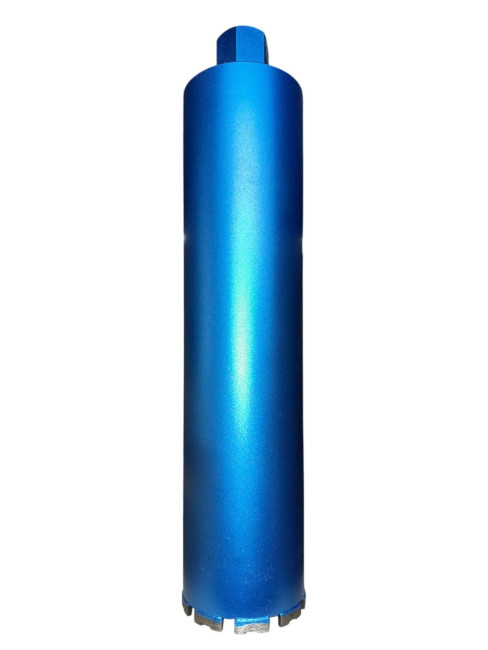 Коронка алмазная 102х450mm 1.1/4  лаз.пайка(9сегм) микроудар Diamond King