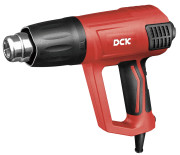 Фен DCK KQB03-2000(2000Вт, 50/350/630°С, 150/300/500 л/мин, дисплей)