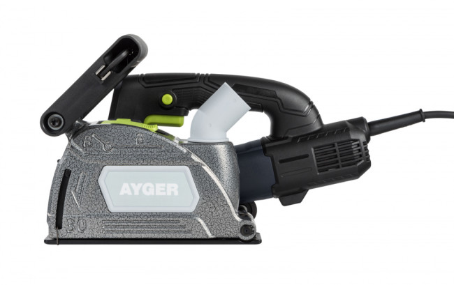 Штроборез электрический APM1400/125 AYGER(1400 Вт,125 мм,6500 об/мин,плав.пуск, паз 31 мм) Штроборез электрический APM1400/125 AYGER(1400 Вт,125 мм,6500 об/мин,плав.пуск, паз 31 мм)