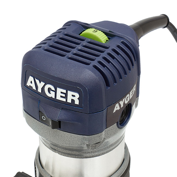 Фрезер AB710 AYGER(710 Вт,цанга6/8 мм,13000-33000 об/мин,рег.оборотов,плав.пуск) Фрезер AB710 AYGER(710 Вт,цанга6/8 мм,13000-33000 об/мин,рег.оборотов,плав.пуск)