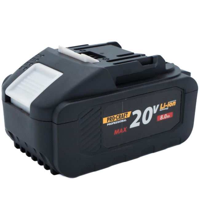 Батарея 20/8 Procraft UNIVERSAL (20 В, 8 А*ч)