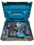 Гайковерт аккумул. бесщеточный Smart Tools (21В,1300Nm, м12-46, БЕСЩЕТОЧНЫЙ, СИНИЙ, кейс)
