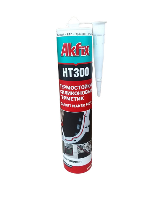 Силикон термостойкий AKFIX HT300 красный 310мл (24шт)