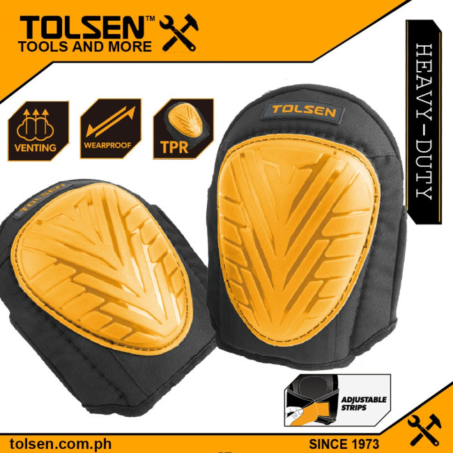 Наколенники силиконовые с чашкой TOLSEN