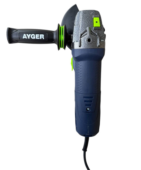Машина углошлифовальная AG1900/125ES AYGER(1900 Вт, 2850-10500 об/мин, 125 мм, рег-ка оборотов) Машина углошлифовальная AG1900/125ES AYGER(1900 Вт, 2850-10500 об/мин, 125 мм, рег-ка оборотов)