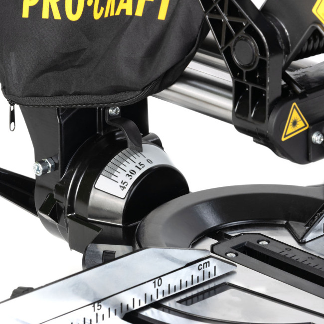 Аккумуляторная торцовочная пила PGS28 Procraft UNIVERSAL(20В,4200 об/мин,210х30, подсветка, без акб)