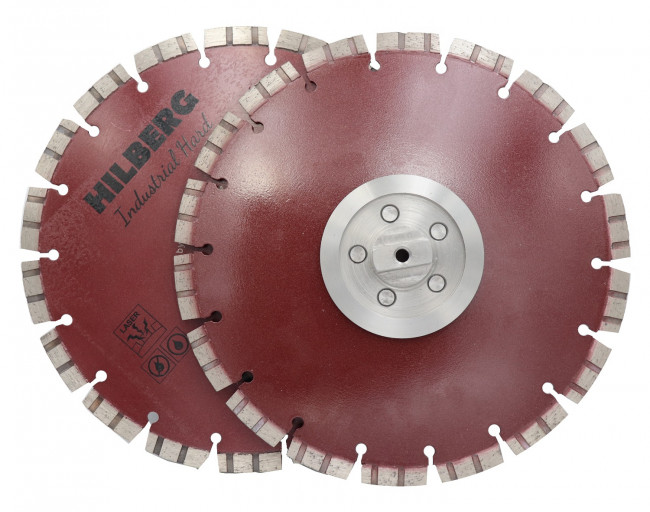 Диск  алмазный отрезной 230x2  Hilberg Industrial Hard CnB