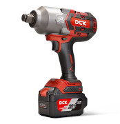 Гайковерт аккум ударный бесщеточный DCK KDPB998 18В, 3/4 ", 2*6А/ч. 1000нм