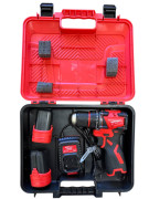 Аккум. шуруповерт D1135 SMART RED с ударом (16.8В, 13мм, 35 Нм, 0-600/1950 об/мин, 2АКБ*2А*ч, кейс)