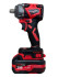 Гайковерт аккумуляторный DT11350-4 SMART RED (20В,350 Нм,0-2300 об/мин,1/2",2АКБ*4Ач,ЗУ,кейс)