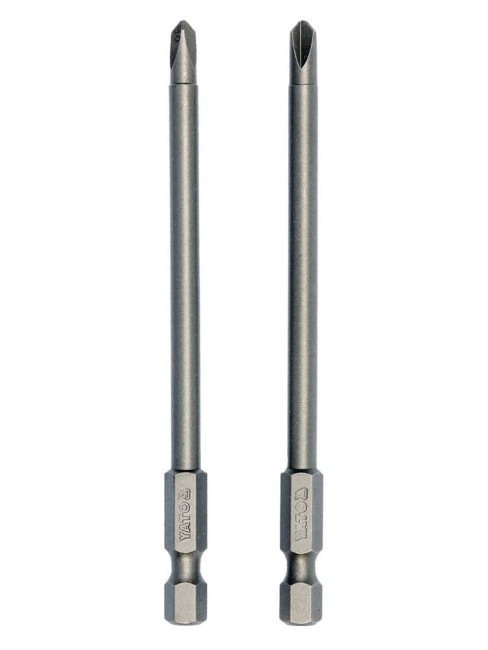 Набор бит TRI-WING 2 шт. NR2,NR4, 100мм S2 YATO