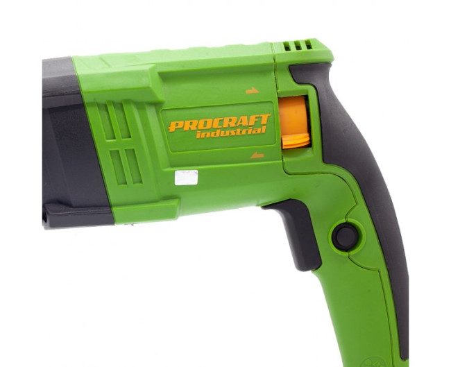 Перфоратор BH1400 DFR Procraft Industrial(790-1200Вт, 3 Дж, 0-900 об/м, кейс+5предметов)