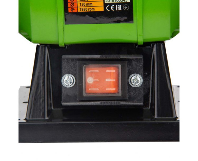 Точило электрическое Procraft PAE900/150 (200Вт, 150мм, 16/12,7/32мм, 2950об/мин, 2 диска в компл.)
