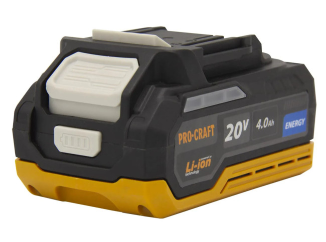 Батарея 20/4 Procraft Energy(20В, 4 Ач, индикация заряда, Li-Ion)