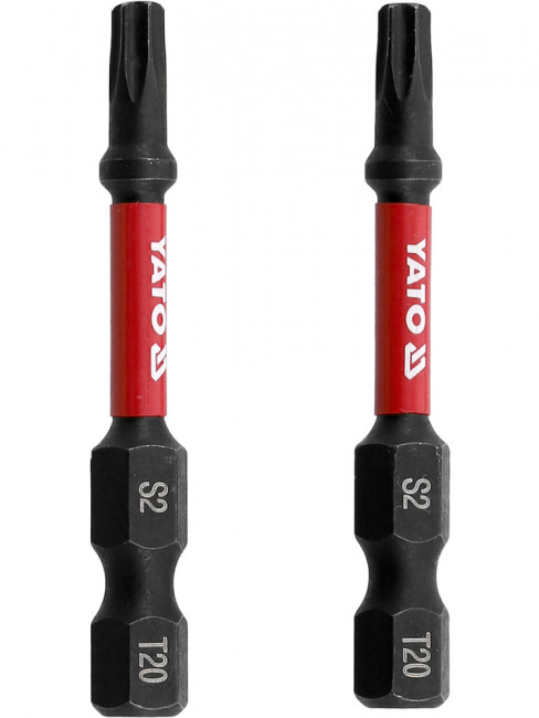 Набор бит Impact torsion T20 50мм 2 шт. YATO