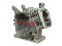 Картер (блок цилиндра) для двигателей 168F-2, GX160 6,5 л.с., VEBEX