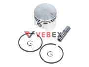 Поршень для китайской бензокосы 52 см3 (в сборе), VEBEX