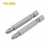 Биты Industrial PH1 x 50 мм, 1/4", S2, 2 шт TOLSEN