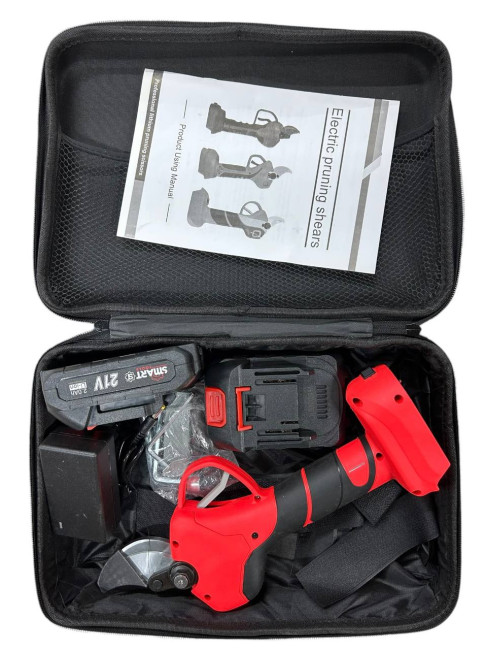 Секатор аккумуляторный SMART RED 5.0 Секатор аккумуляторный SMART RED 5.0