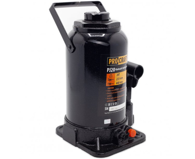 Домкрат гидравлический PJ20 Procraft UNIVERSAL (макс.20тонн,высота 235-440мм)