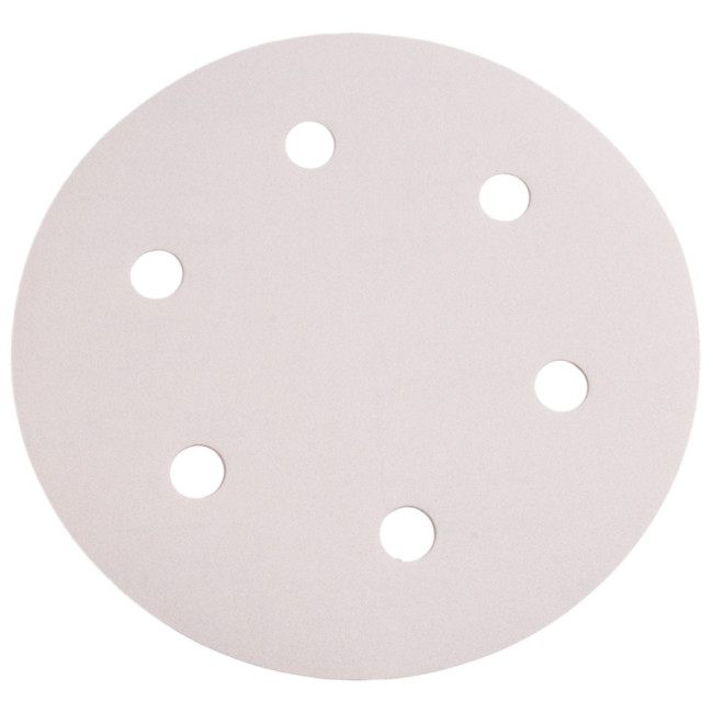 Абразивный круг 225мм,P 320 6 отверстий SMIRDEX 510 White (100шт)