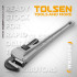Ключ трубный рычажной Алюминиевый (INDUSTRIAL) 1200мм  TOLSEN