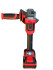 Аккумуляторная УШМ WS11128-4 SMART RED(20В,125 мм,9000 об/мин,6 скоростей, 2 АКБ*4 Ач+ЗУ, кейс)