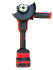 Аккумуляторная УШМ WS11128-4 SMART RED(20В,125 мм,9000 об/мин,6 скоростей, 2 АКБ*4 Ач+ЗУ, кейс)