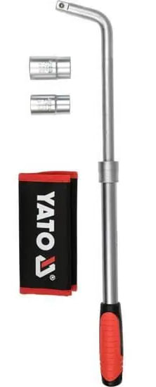 Ключ баллоный г-образный телескопический CrV 385-530 YATO